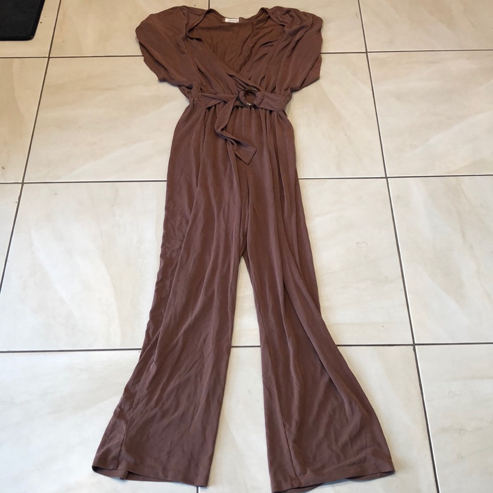 Women’secret brown jumpsuit size small